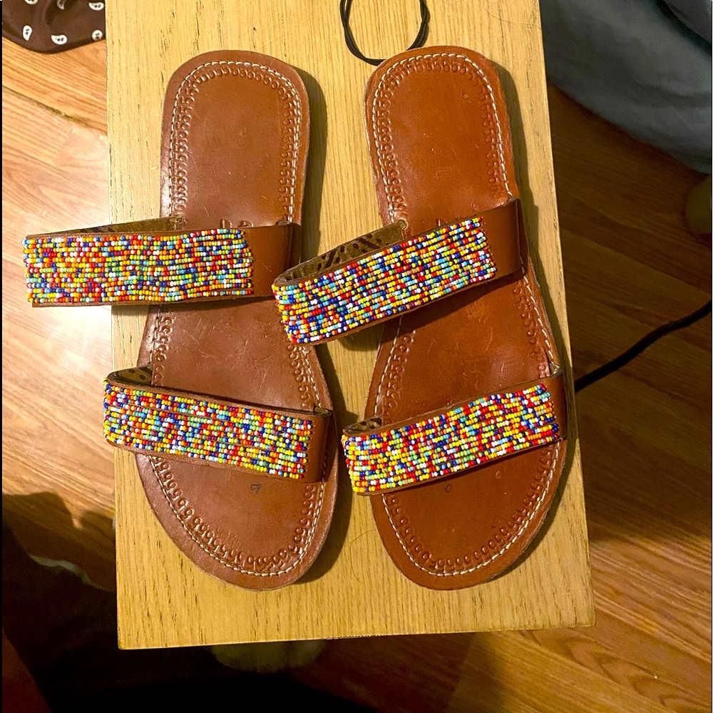 African Masai sandals / Kenyan sandals/ Leather sandals